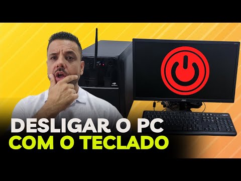 Guia Rápido! Como DESLIGAR Ou REINICIAR o COMPUTADOR Com Sistema WINDOWS 10 Usando Apenas o TECLADO