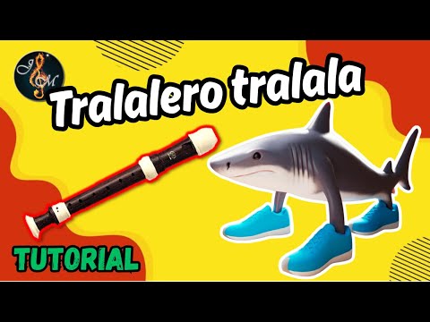 Cómo Tocar "Tralalero Tralala" en Flauta Dulce 🎵 Tutorial Fácil con Notas (Principiantes)
