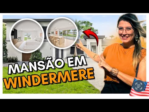 Mansão em Windermere perto de Orlando