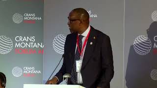 intervention du Ministre malie des affaires étrangères Abdoulaye Diop lors du forum de Crans