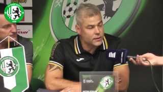 Tisková konference FK Baník Most 1909