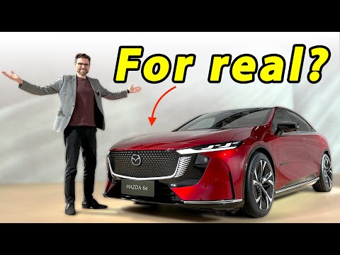 The all-new Mazda 6 is a Tesla Model 3 hunter! Mazda 6e REVIEW (EZ-6)