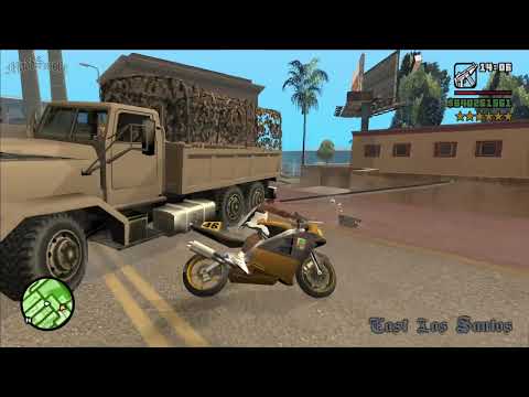 GTA San Andreas | 6 Star Wanted Level Survival! [Los Santos + San Fierro Escape]