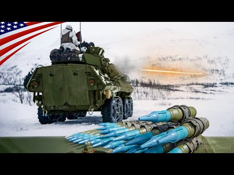 US Marines in Arctic Cold: LAV-25 Live Fire & Ice Driving in the Nordics