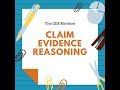 Exploring the CER Method: Claim, Evidence, and Reasoning