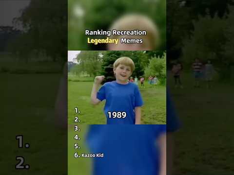 Ranking Recreation Legendary Memes #memes #nostalgia #memories #ranking #old