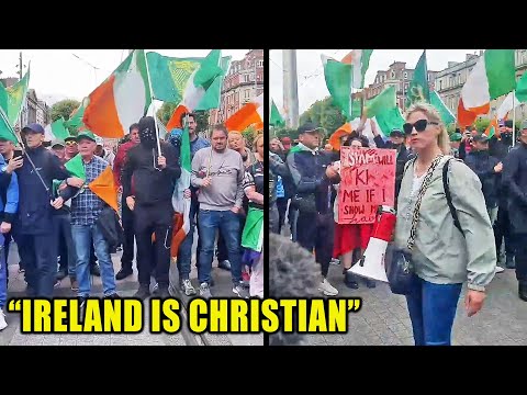 Irish Nationalists Block Islamic Parade in Dublin.