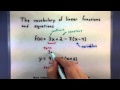 Understanding Linear Equations and Functions