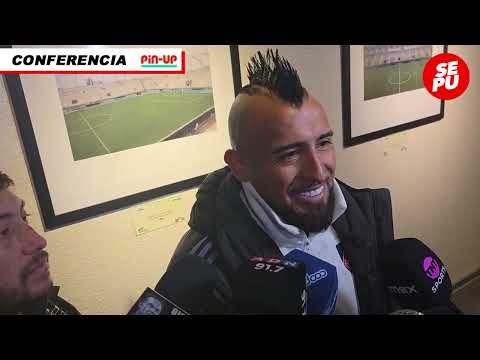 Arturo Vidal: "No le dije nada al árbitro, algún garabato fuerte, nada"