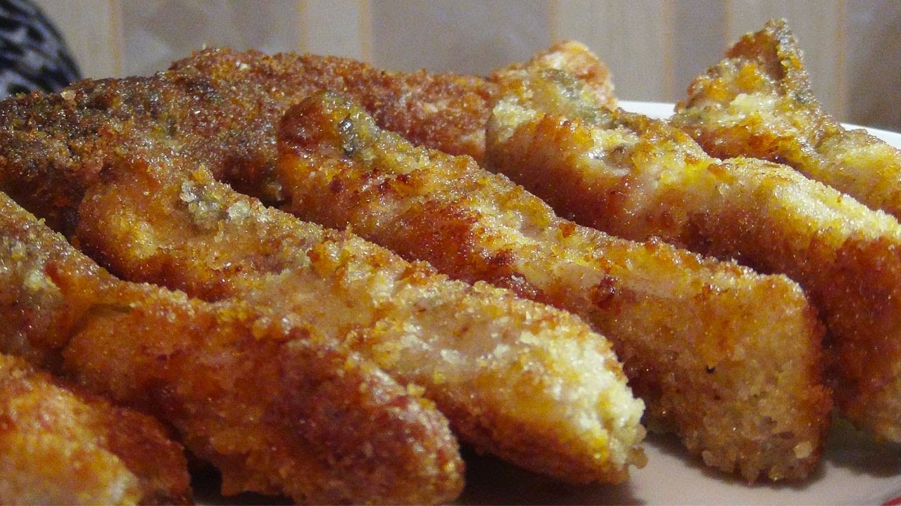 Жареное филе карпа в самой вкусной панировке