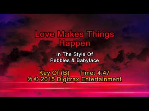 Pebbles & Babyface – Love Makes Things Happen (Backing Track)