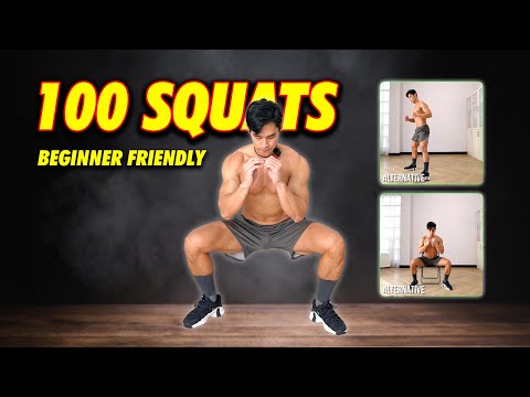 Guided 100 Squat Workout!