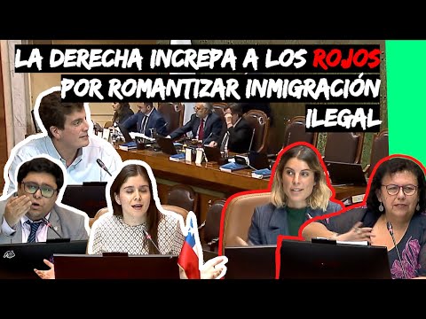 La izquierda chilena romantizando la inmigración ILEGAL en el congreso chileno.