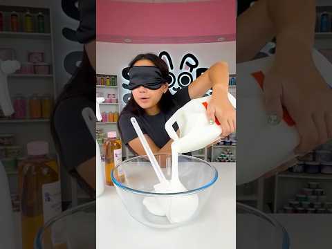 Making Slime BLINDFOLDED Again!