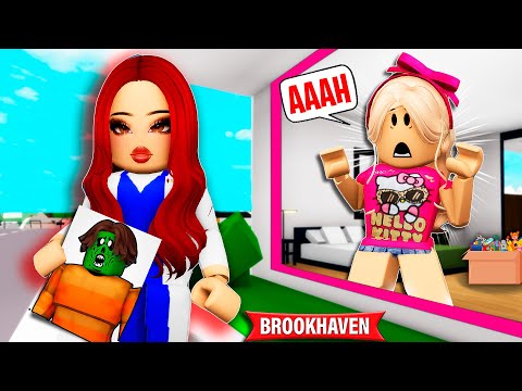 MINHA BABÁ ESCONDE UM SEGREDO | Historinhas Brookhaven Roblox | Bibi e Lud