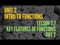 Exploring Key Features of Functions