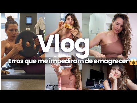 Eu errei! O que fiz para finalmente secar a barriga, Receita fit saudável, Treino #VLOG