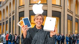 I BOUGHT THE iPHONE 17 AT THE APPLE STORE!!