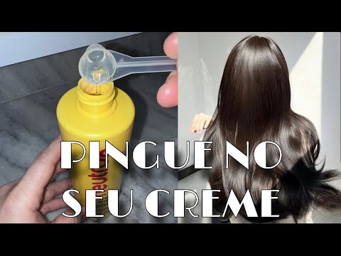 CREME DE PENTEAR CARO PERDE PARA ESSA MISTURA, O CABELO FICA MOLINHO