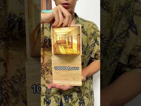 Illusion art lamp in our store: luxkan.com #illusion #arttok #RoomDecorEU #TrippyArt #giftideas