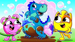 My Toy Dino Came Alive! 🦖✨ | Kids Songs & Nursery Rhymes | Baby Zoo