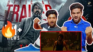 LEO - Official Trailer Reaction | Thalapathy Vijay | Lokesh Kanagaraj | Anirudh Ravichander