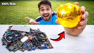 Gold Recovery From Computer Parts 😱 | कबाड़ से निकालो असली सोना🤑