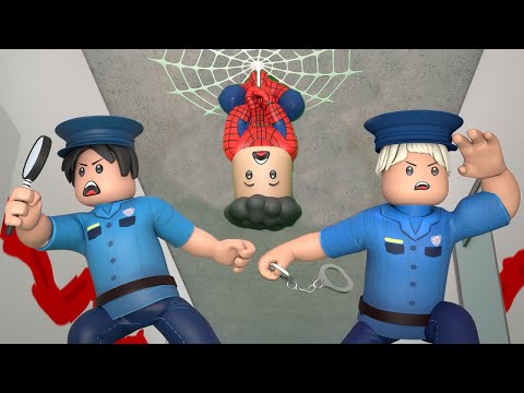 ROBLOX Brookhaven 🏡RP- FUNNY MOMENTS: The SPIDER-MAN Jailbreak | Roblox Animation