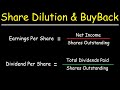 Understanding Share Dilution and Stock Buybacks