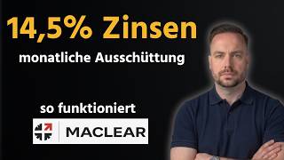 14,5% Rendite monatliche Ausschüttung - so funktioniert MacLear