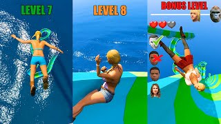 Tracey Water Slide Level 7, Level 8 & BONUS Kong Boss Level