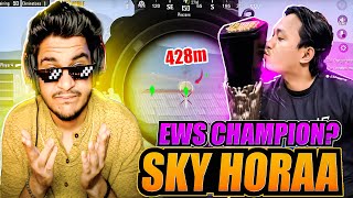 🥵 HACK*R? BUT NATURAL EWC CHAMPIONS? *Sky Horaa* REALLY GOT SOME MAGNETIC AIM | REACTION