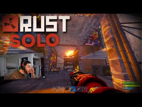 RUST SOLO - ASÍ DOMINE un SERVER de 1000 PLAYERS en WIPE FORZADO (Película)