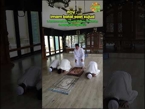 POV : Imam batal saat sujud #santri #fiqh #shortvideo