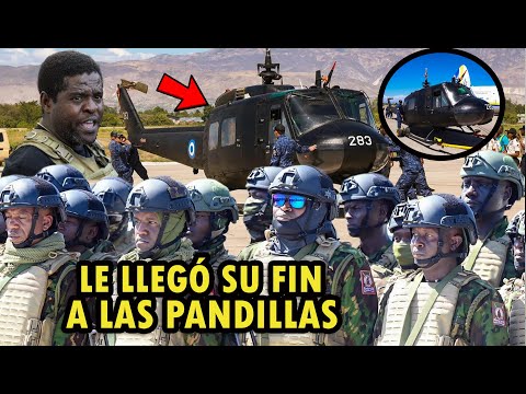 Haití recibe tres helicóptero de combate para enfrentar pandillas!!!