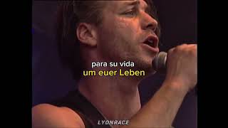 Rammstein - Der Meister  (Lyrics/Sub español - alemán) (Live at Pinkpop 1997)