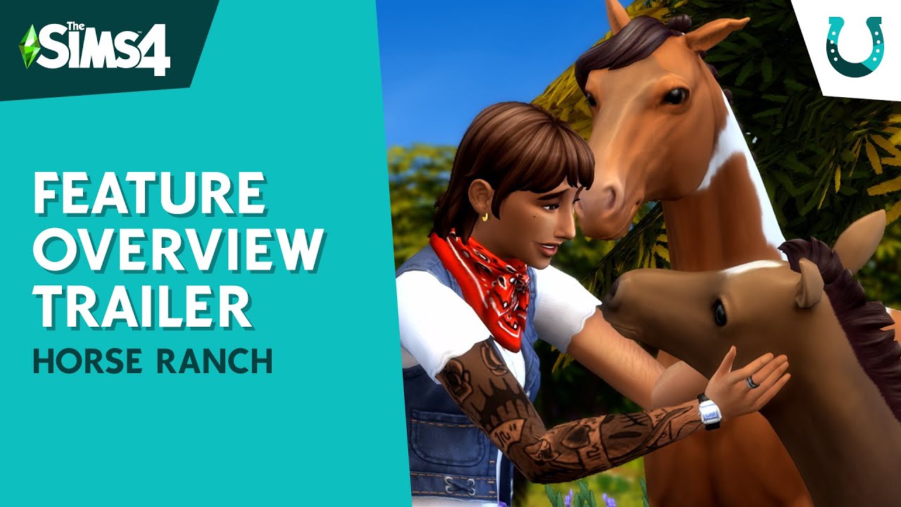 Watch the new gameplay trailer for The Sims™ 4 Horse Ranch Expansion Pack to see how you can customize your own ranch, bond with horses, and so much more. Order through August 31 to receive the Rockin’ Rancher Digital Content: a resonator guitar, wagon wheel art, and a rustic rocking chair.