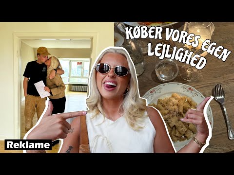 VLOG: Skriver under på lejlighed & ude at spise med ROAD-pigerne