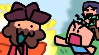 BROTHER AND SISTER TURN AGAINST EACH OTHER ON MINECRAFT! (minecraft trolling animation)