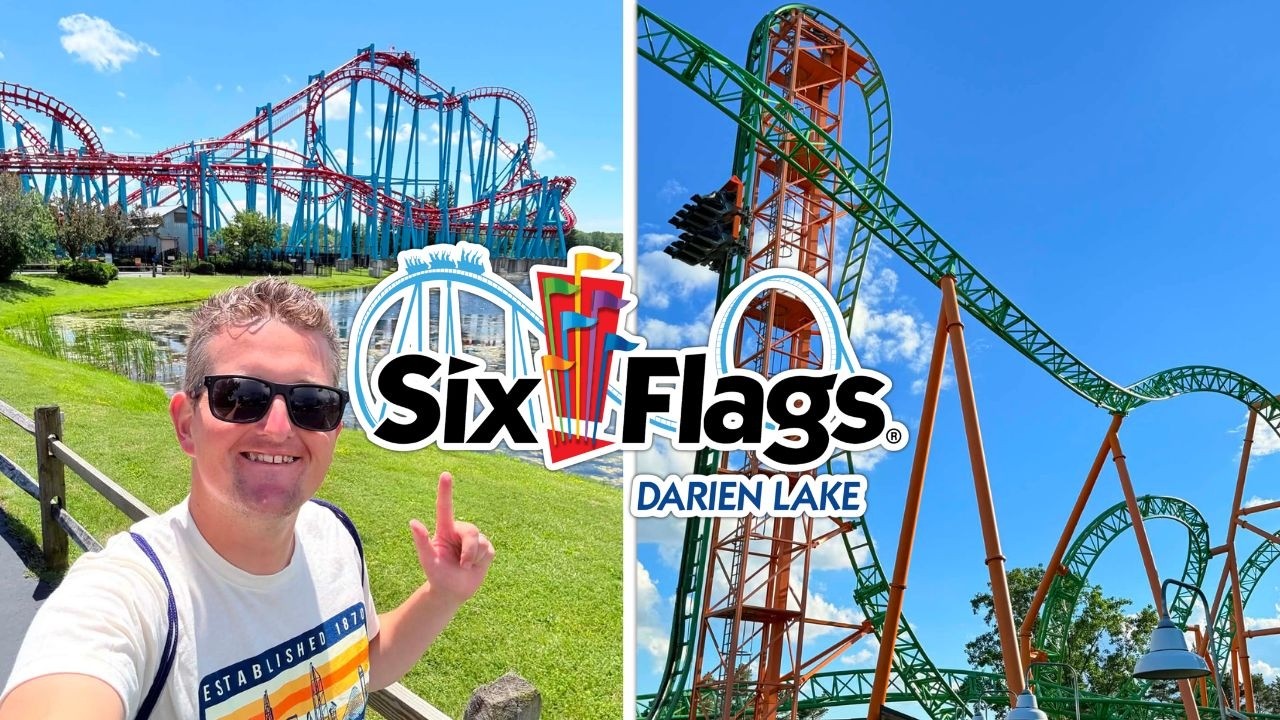 Vlog Six Flags Darien Lake 2026 - PREMIÈRE VISITE !