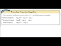 Logarithm Properties and Applications