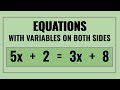 Solving Equations with Variables