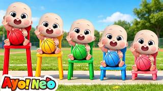Zuzu Bermain Bola Warna-Warni🌈⚽ | Lagu Bola | Lagu Anak-anak| Ayo！Neo | Yes！Neo Bahasa Indonesia