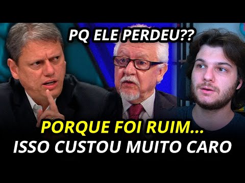 Tarcísio fala mal do Bolsonaro na TV (Vídeo React)