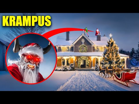 DRONE catches KRAMPUS STEALING CHRISTMAS in REAL LIFE!! (SCARY HOLIDAY MOVIE!)