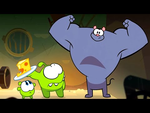 As Histórias do Om Nom - Queijo poderoso  - Desenhos Animados para crianças