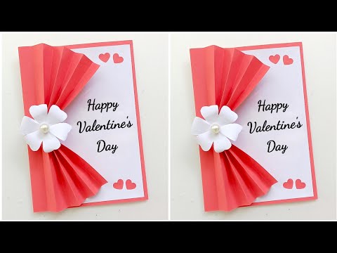 Easy And Beautiful Valentine's Day Card Making / happy valentine's day card 2025 / valentineday card