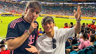 NOS METIMOS A LA CANCHA SIN ENTRADA PARA VER A MESSI
