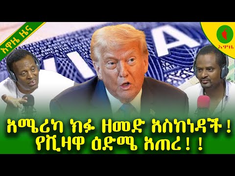 Alemneh Wasse አሜሪካ ክፉ ዘመድ አስከነዳች!#የቪዛዋ ዕድሜ አጠረ!!