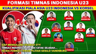 TAMPIL FULL TIM! Prediksi Line Up Timnas Indonesia vs Korea Selatan di Kualifikasi Piala Asia U23